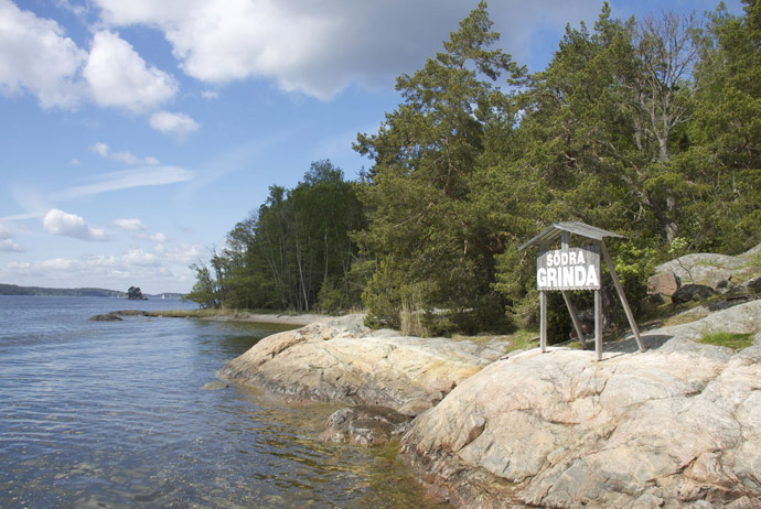Grinda is an easy island to visit from Stockholm