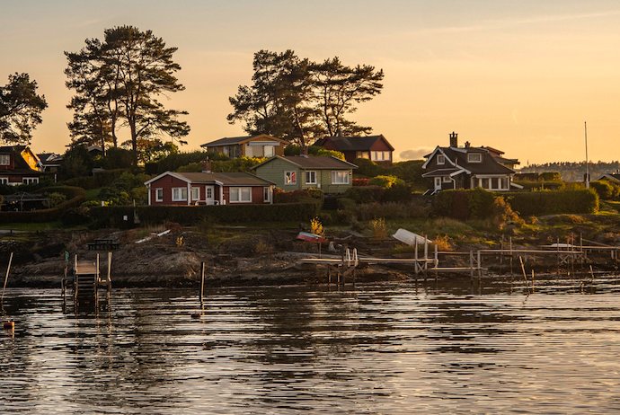 Summer houses in Oslofjord