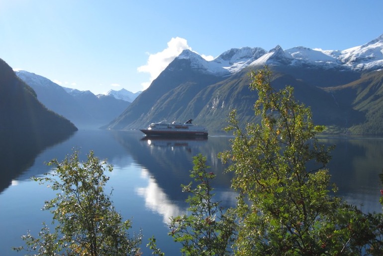 The quieter Hjørundfjord is one of Norway's best fjords to visit.