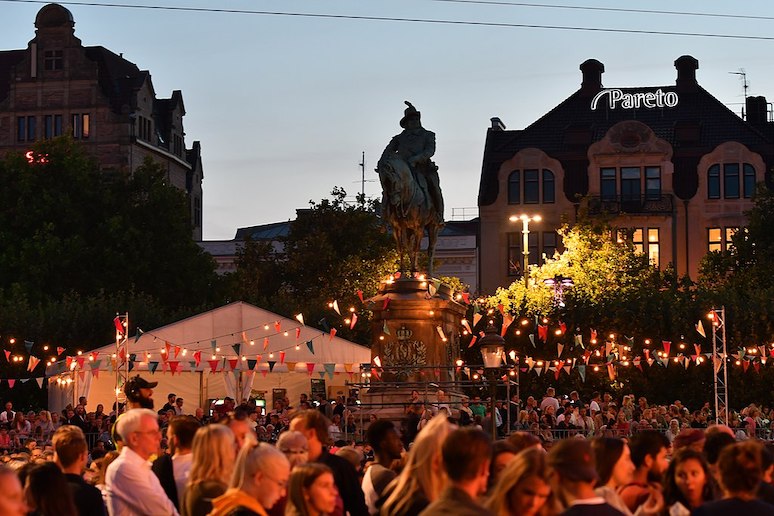 het Malmofestival is een jaarlijks evenement dat gratis is voor iedereen