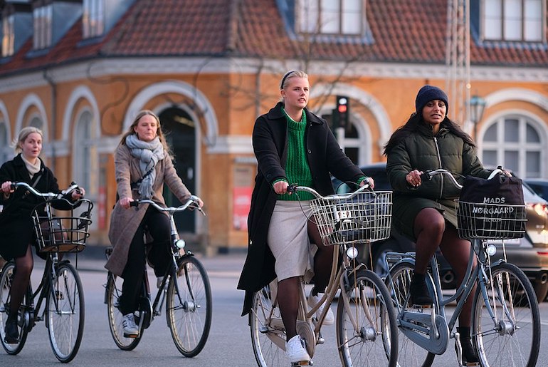 Cycling is the best way to get round Copenhagen