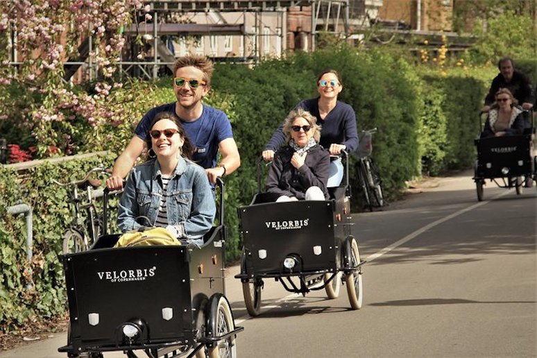 Discover Copenhagen's sights on a cargo bike.