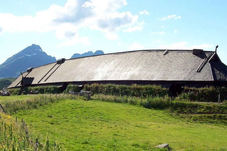 You can visit a Viking longhouse on a tour in Scandivania