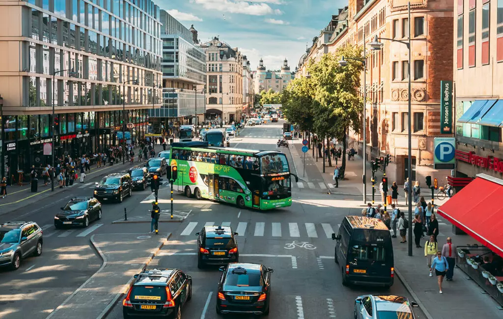 Fun bus tours in Stockholm Routes North